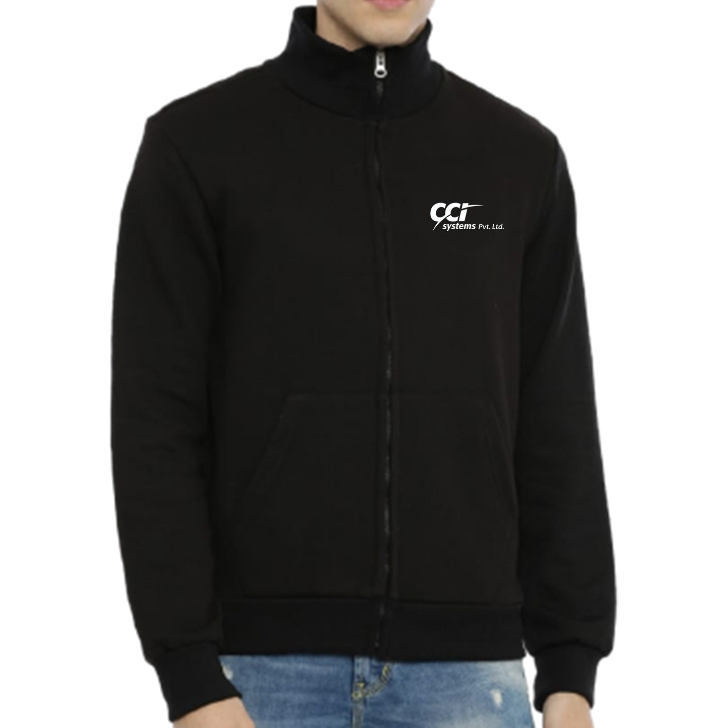 Cottsbery Fleece High Neck Sweatshirt