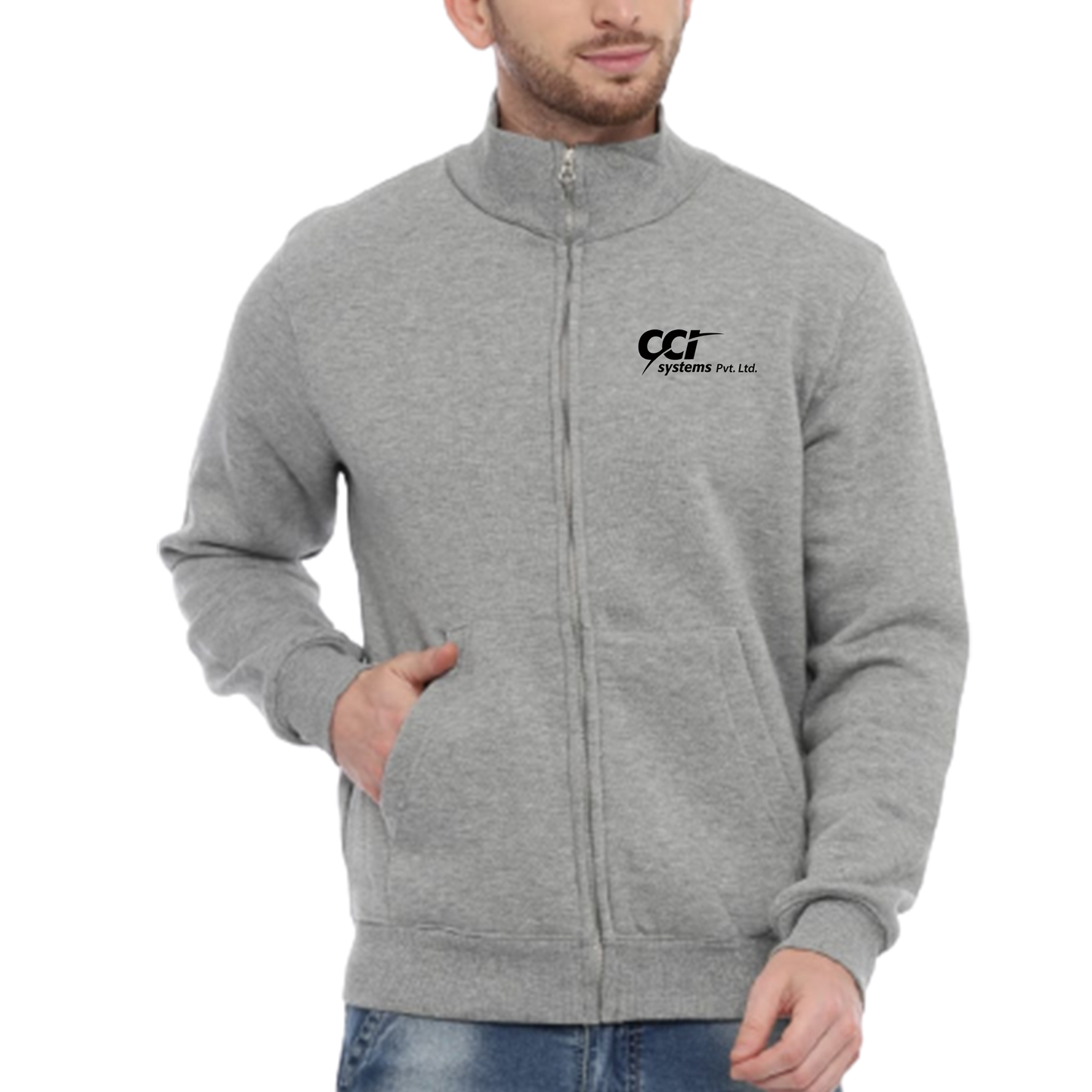 Cottsbery Fleece High Neck Sweatshirt